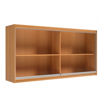 Wand-Vitrine, 100 cm hoch, 195x40 cm (B/T), Wand-Vitrine, 100 cm hoch, 195x40 cm (B/T),